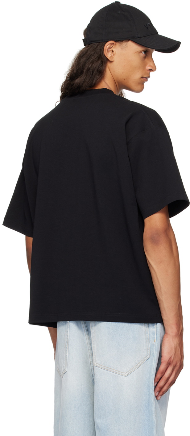 【関税込み】VTMNTS ブラック Paris Tシャツ VTMNTS Black Paris T-Shirt VTMNTS
