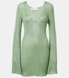 Bananhot Rey sequined knitted minidress
