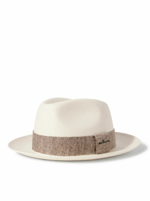 Photo: Kiton - Straw Panama Hat