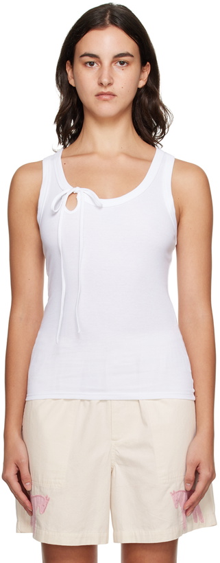 Photo: S.S.Daley White Cochrane Tank Top
