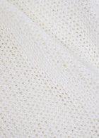 Vince Open-knit Cotton-blend Jumper White