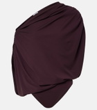 Wolford Draped off-shoulder bodysuit