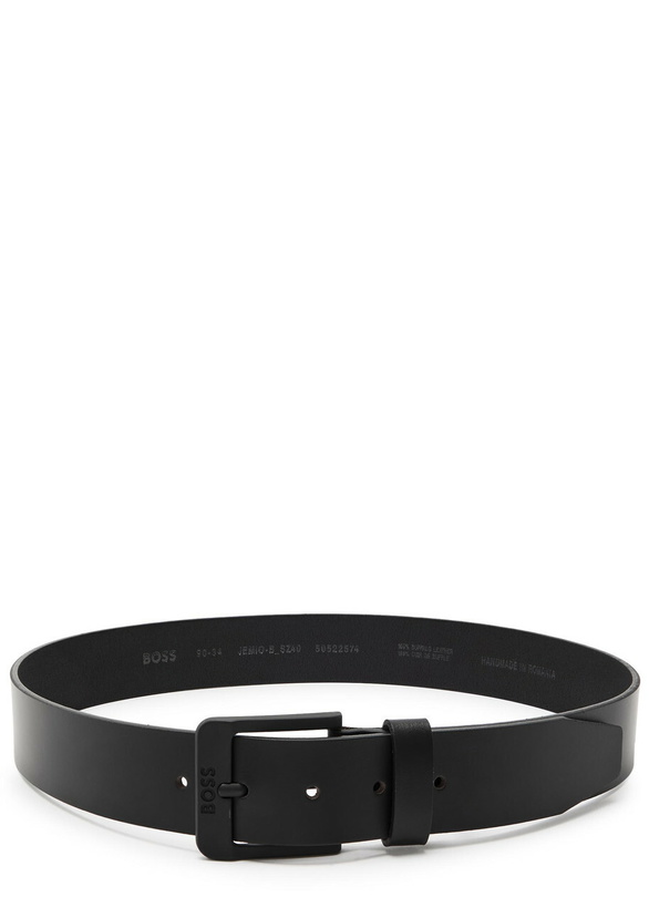 Photo: Boss Jemio Leather Belt Black