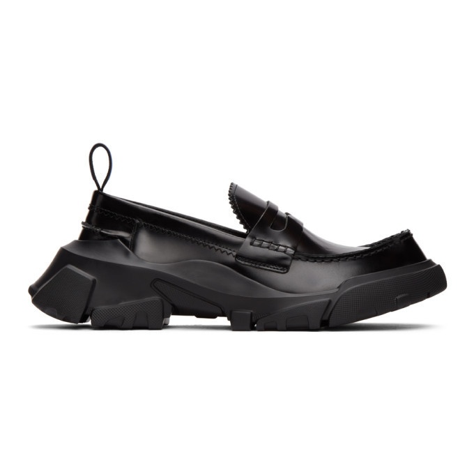 Photo: MCQ Black Orbyt Loafers