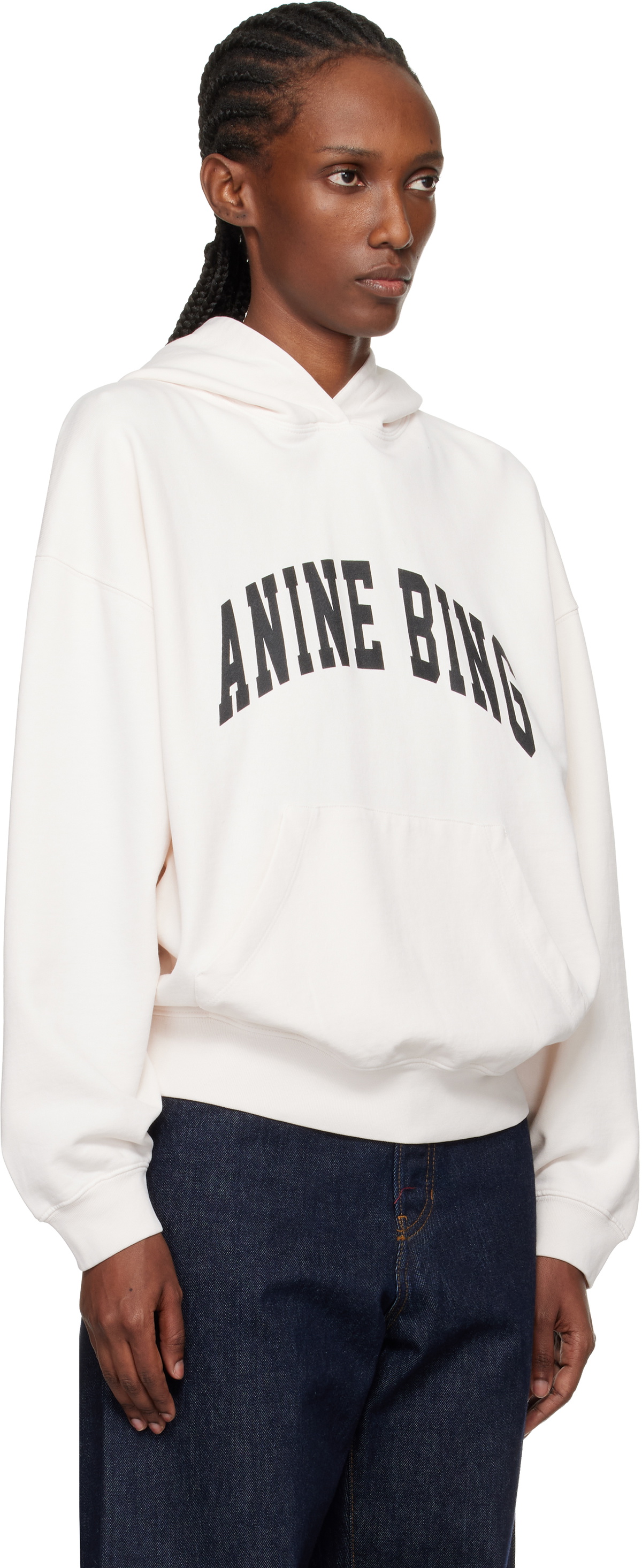 ANINE BING Pink Harvey Hoodie