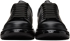 Alexander McQueen Black & Silver Oversized Sneakers