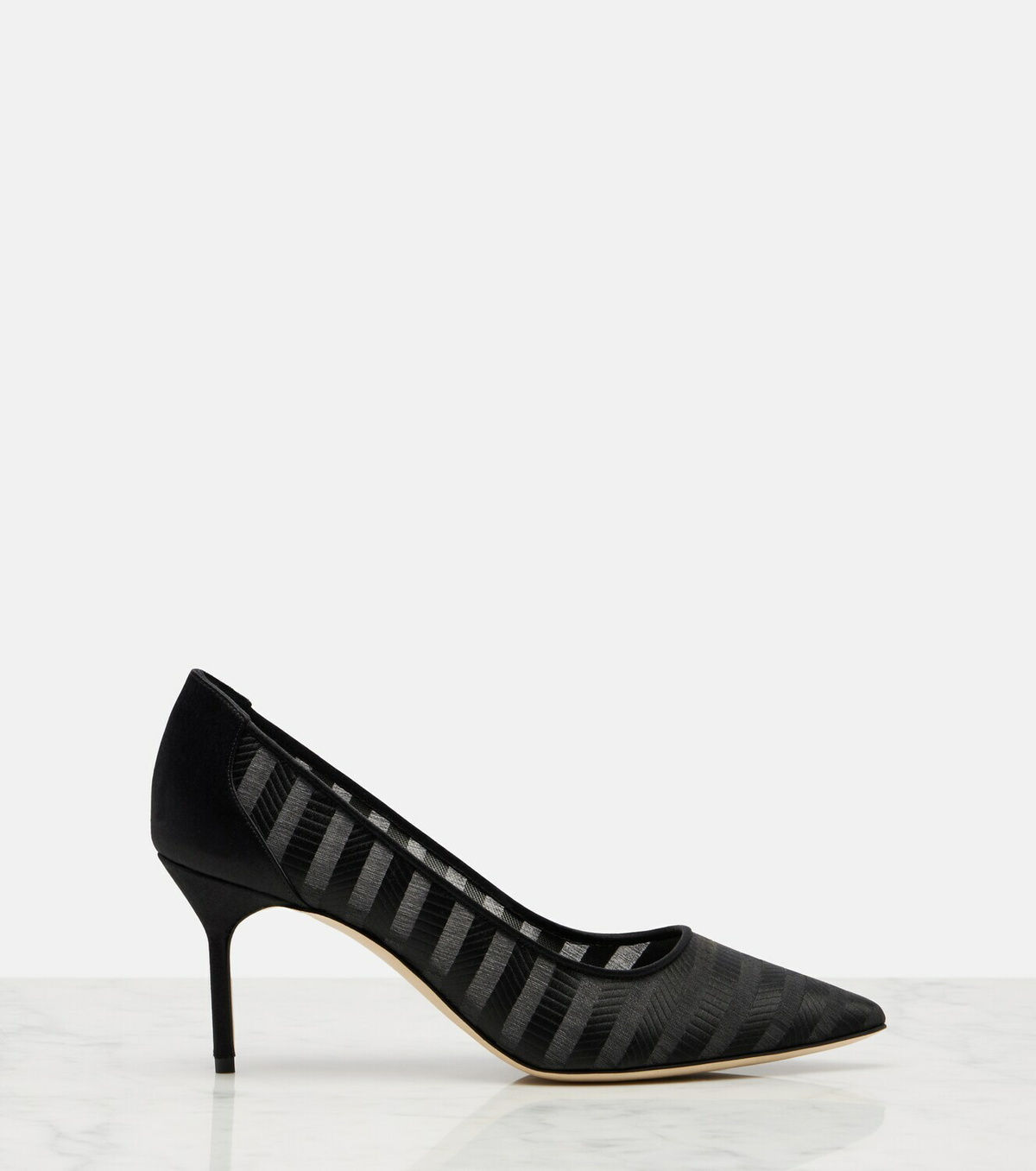 Manolo Blahnik Bbla organza pumps