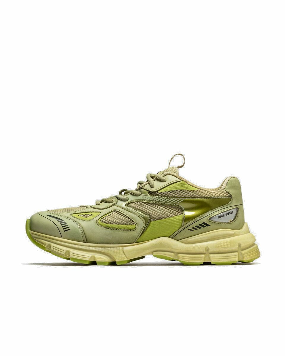 Photo: Axel Arigato Marathon Dip Dye Green - Mens - Lowtop