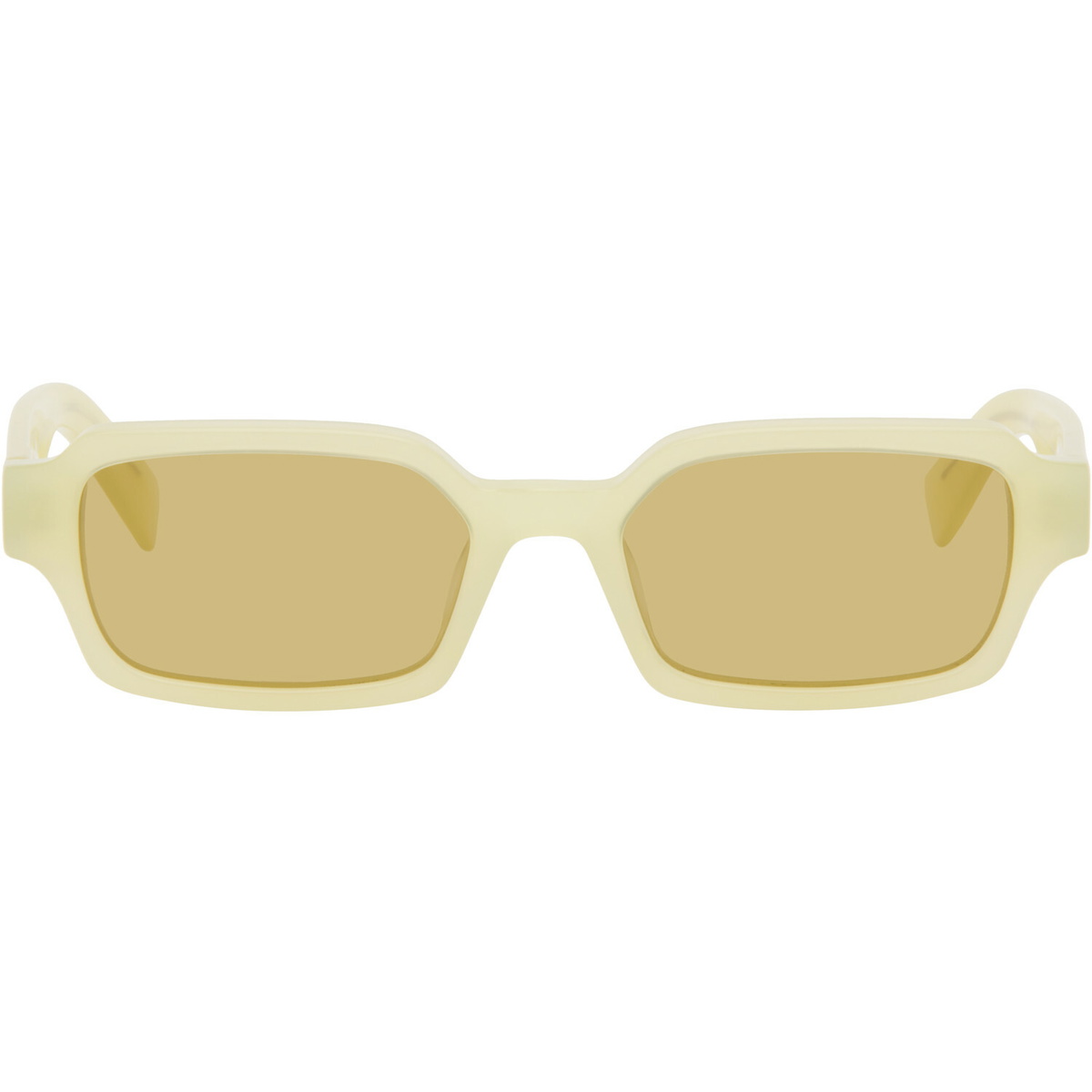 RETROSUPERFUTURE Yellow Carino Sunglasses