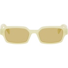 RETROSUPERFUTURE Yellow Carino Sunglasses