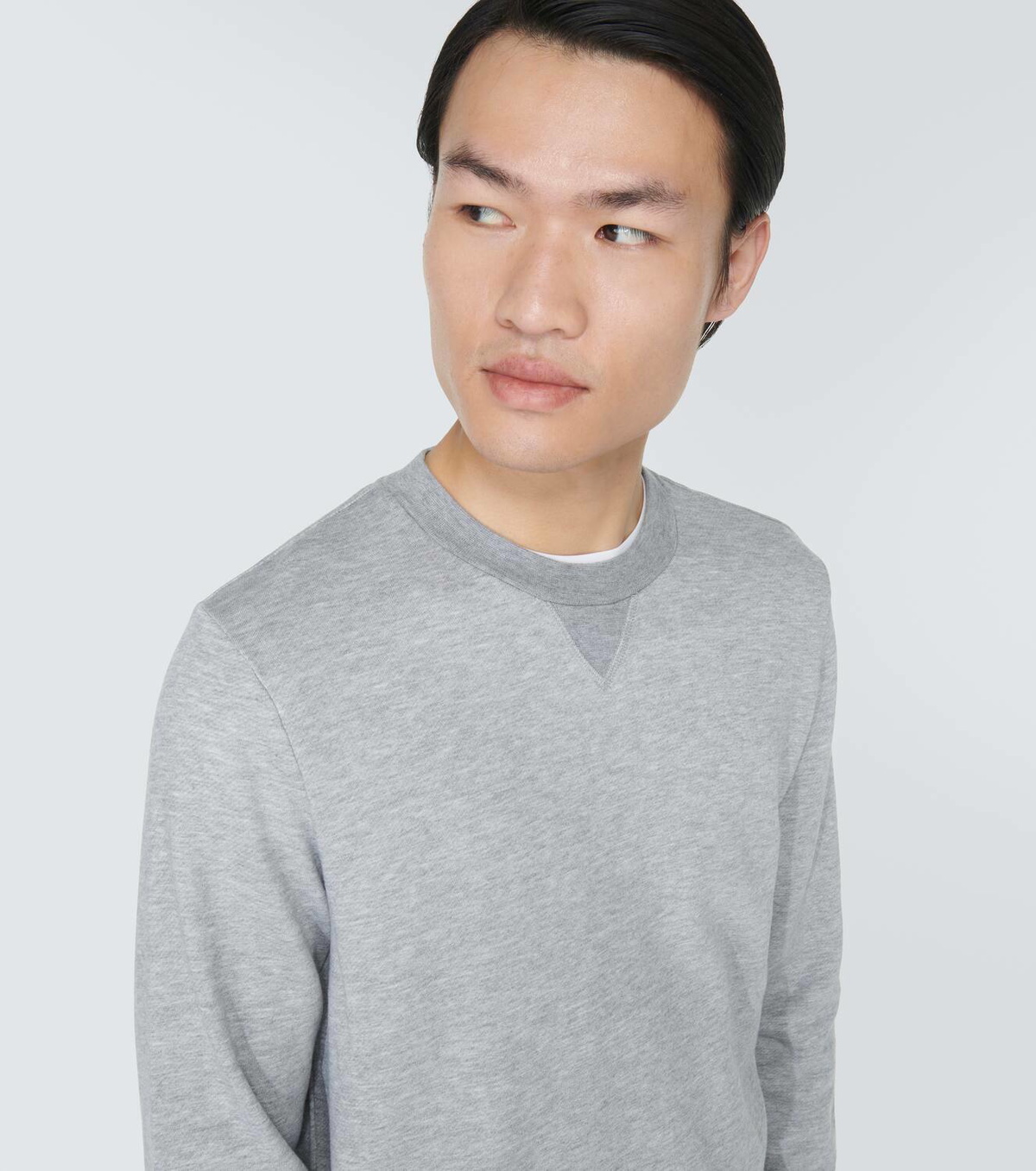 Derek Rose Quinn cotton-blend jersey sweatshirt