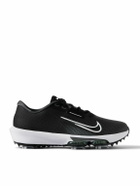 Nike Golf - Air Zoom Infinity Tour 2 Rubber-Trimmed Flyknit Golf Sneakers - Black