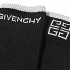Givenchy Men's 4G Logo Socks in Black/White