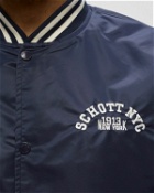 Schott Nyc Princeton1 Blue - Mens - College Jackets