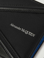 Alexander McQueen - Logo-Print Leather Billfold Wallet - Black