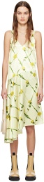 Burberry Yellow Dandelion Midi Dress