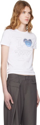 OPEN YY SSENSE Exclusive Brown 'I LOVE YY' Baby T-shirt