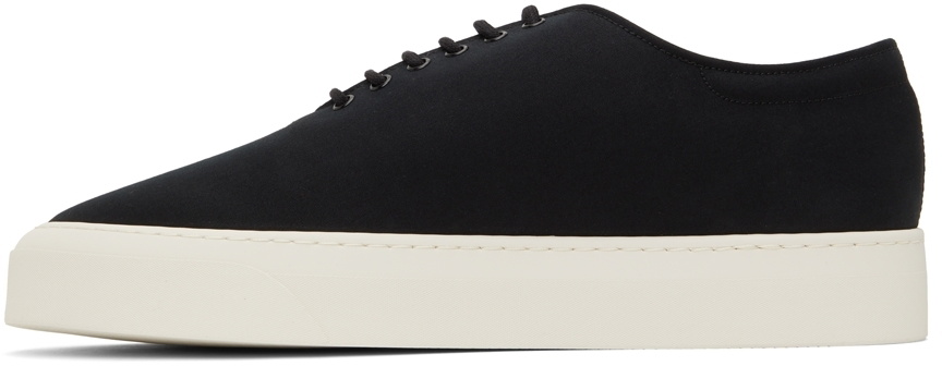 The Row Black Dean Lace Up Sneakers The Row