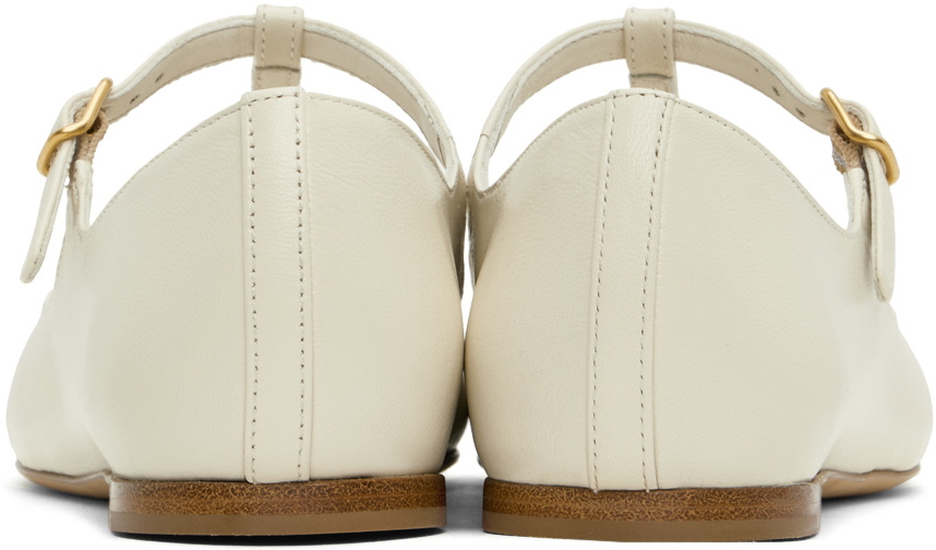 Chloé Off-White Marcie Ballerina Flats