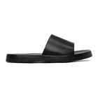 Officine Creative Black Leather Chios 1 Sandals