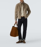 Dunhill Cable-knit cotton and silk sweater