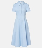Emilia Wickstead Jody bouclé tweed midi dress
