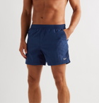 Ermenegildo Zegna - Slim-Fit Mid-Length Swim Shorts - Blue