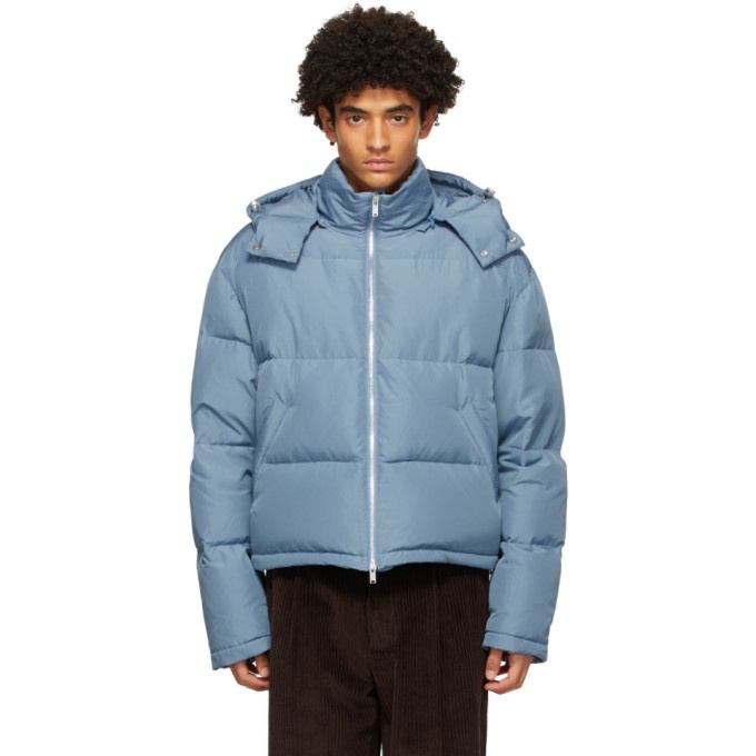 Photo: Second/Layer Blue Down Puffer Jacket