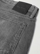 TOM FORD - Slim-Fit Selvedge Jeans - Gray