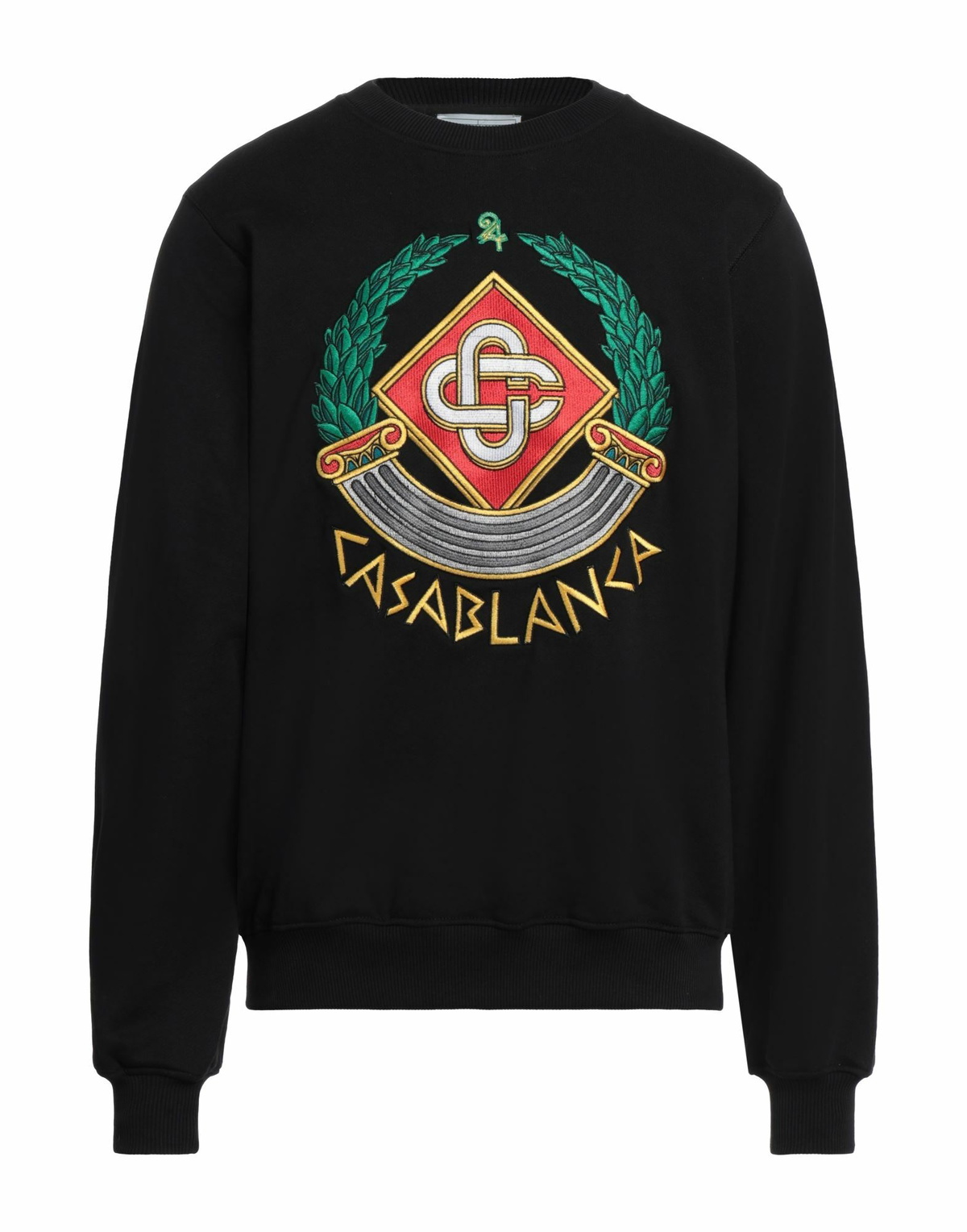 Casablanca Mens Sweatshirt in Black