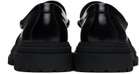Fred Perry Black B5316 Loafers