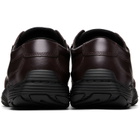Dr. Martens Burgundy Aurix Satin Finish Leather 5I Sneakers