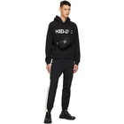 Kenzo Black Logo Classic Hoodie