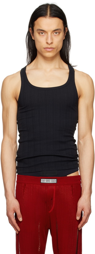 Photo: LGN Louis Gabriel Nouchi Black Rib Tank Top