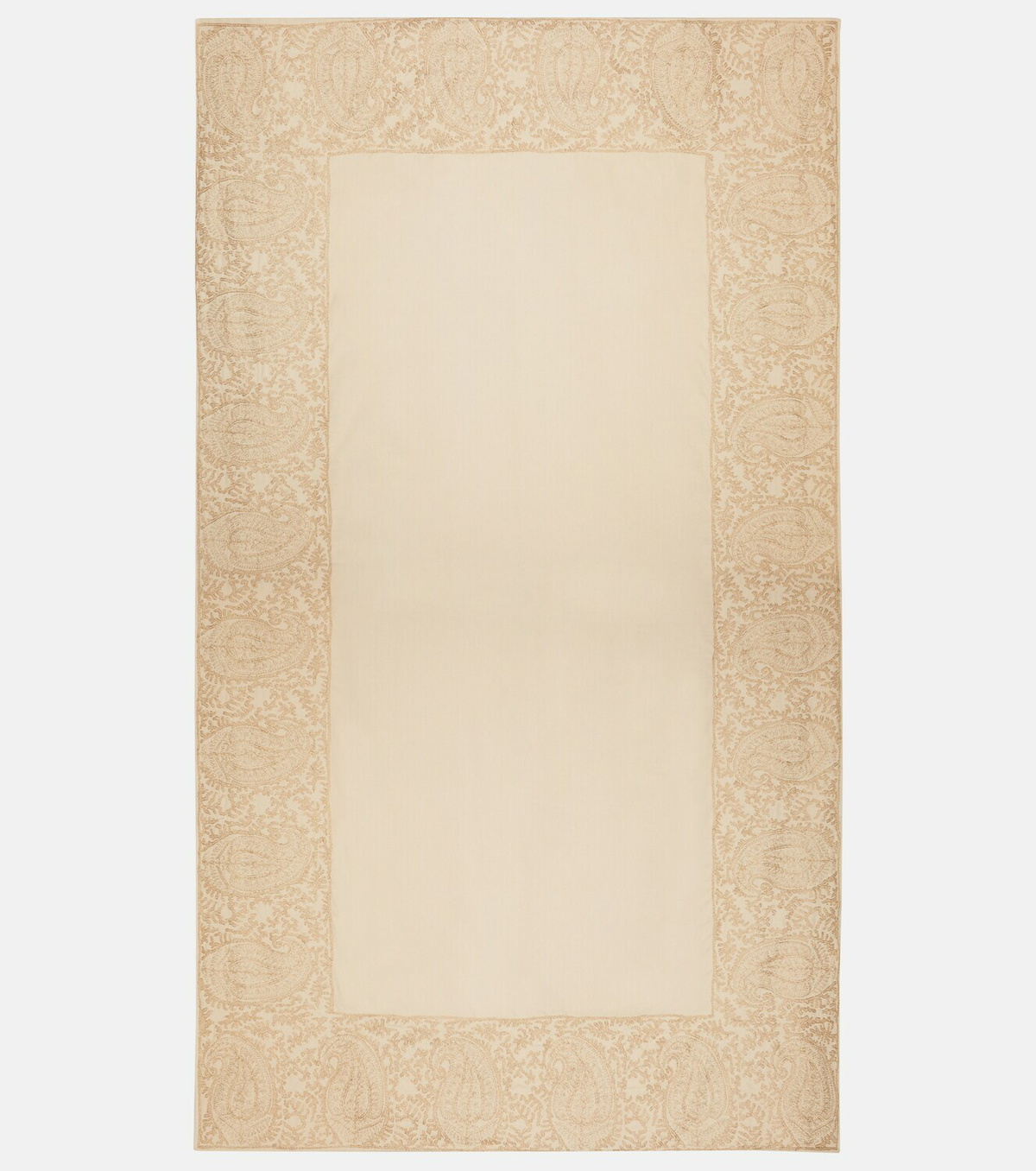 Les-Ottomans Embroidered cotton tablecloth