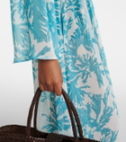 Alexandra Miro Chloe floral georgette kaftan