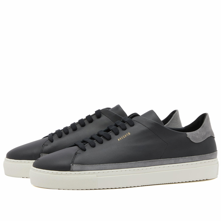 Photo: Axel Arigato Men's Clean 90 Sneakers in Black/Grey