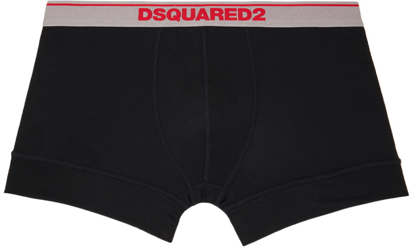 Dsquared2 Two-Pack Black Boxer Briefs