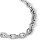 M.Cohen - Burnished Sterling Silver Chain Bracelet - Silver