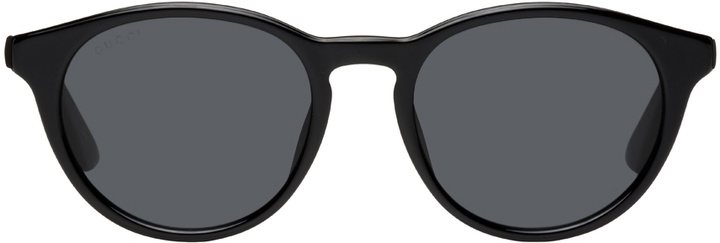 Photo: Gucci Black Round Sunglasses