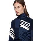 adidas Originals by Danielle Cathari Blue Deconstructed Track Jacket