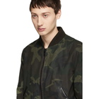 Schott Green Camo MA-1 Bomber Jacket