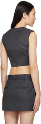 CAMILLA AND MARC Gray Atlanta Vest