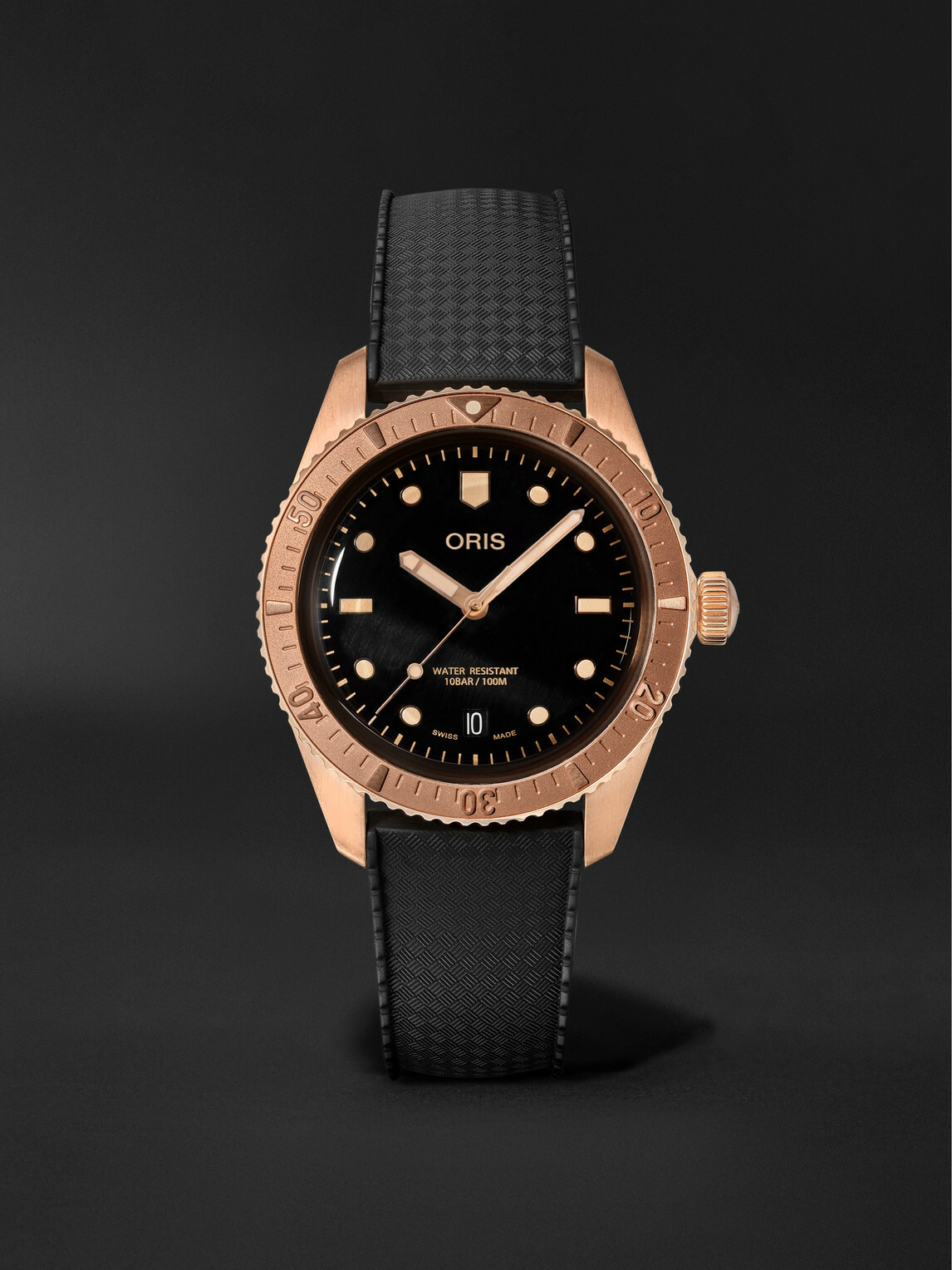 Oris - Divers-Sixty Five Automatic Bronze Watch, Ref. 01 733 7771 3154-07 4 19 18BR