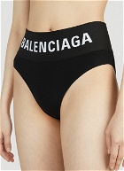Balenciaga - Logo Briefs in Black