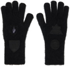 sacai Black Gonz Edition Multi Patch Gloves