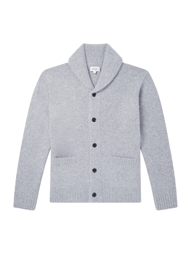 Photo: Hartford - Alpaca, Yak, and Wool-Blend Cardigan - Gray