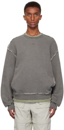 A-COLD-WALL* Gray Facade Sweatshirt