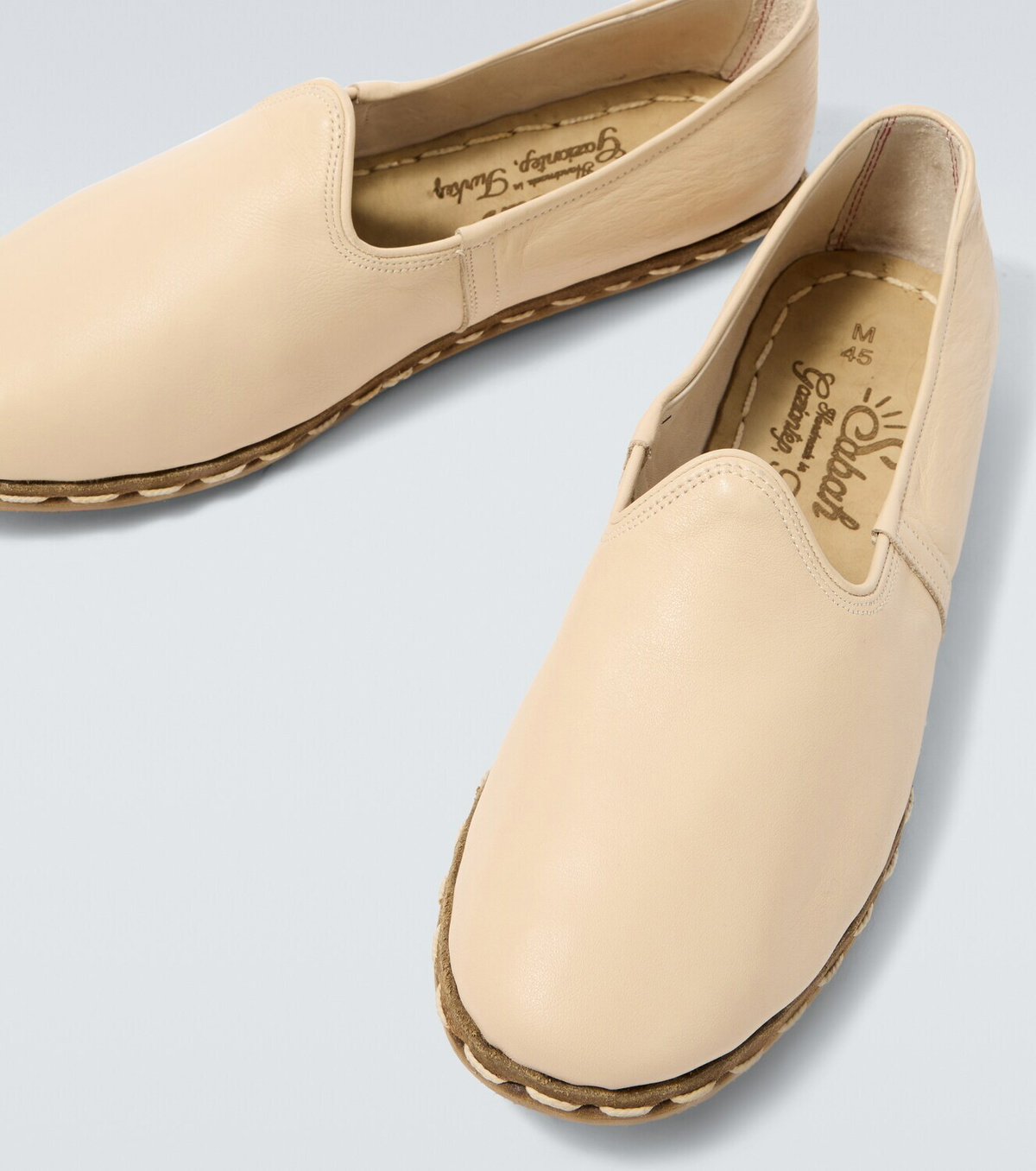 Sabah Sabah leather slip-on shoes