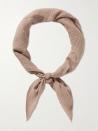 Anderson & Sheppard - Polka-Dot Cotton-Voile Scarf